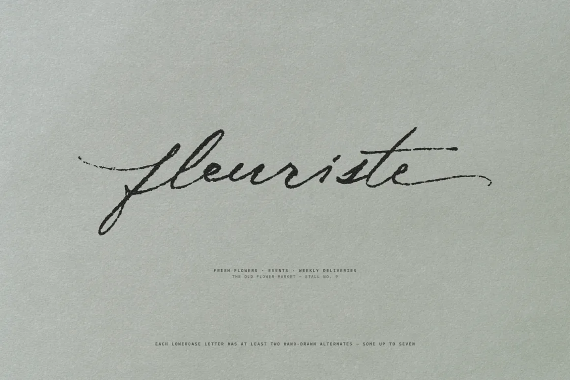Midnight Symphony // Script font