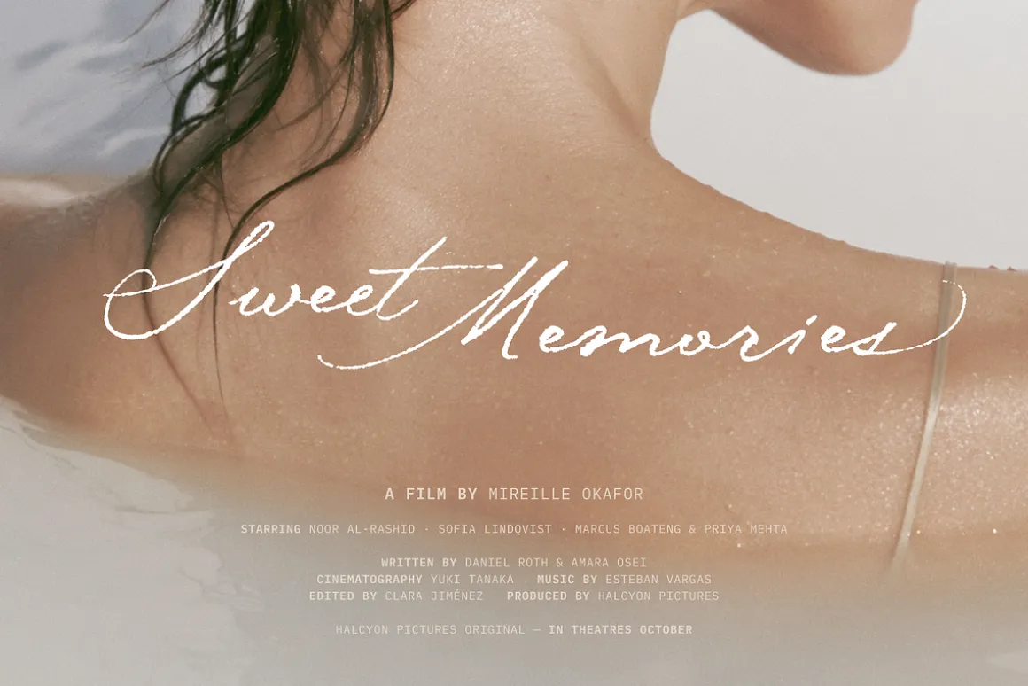 Midnight Symphony // Script font