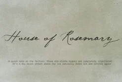 Midnight Symphony // Script font