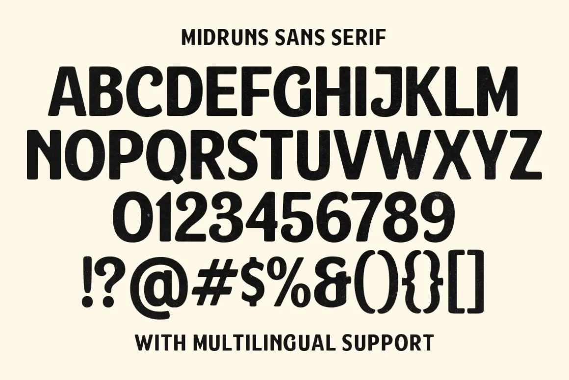 Midruns Font Duo