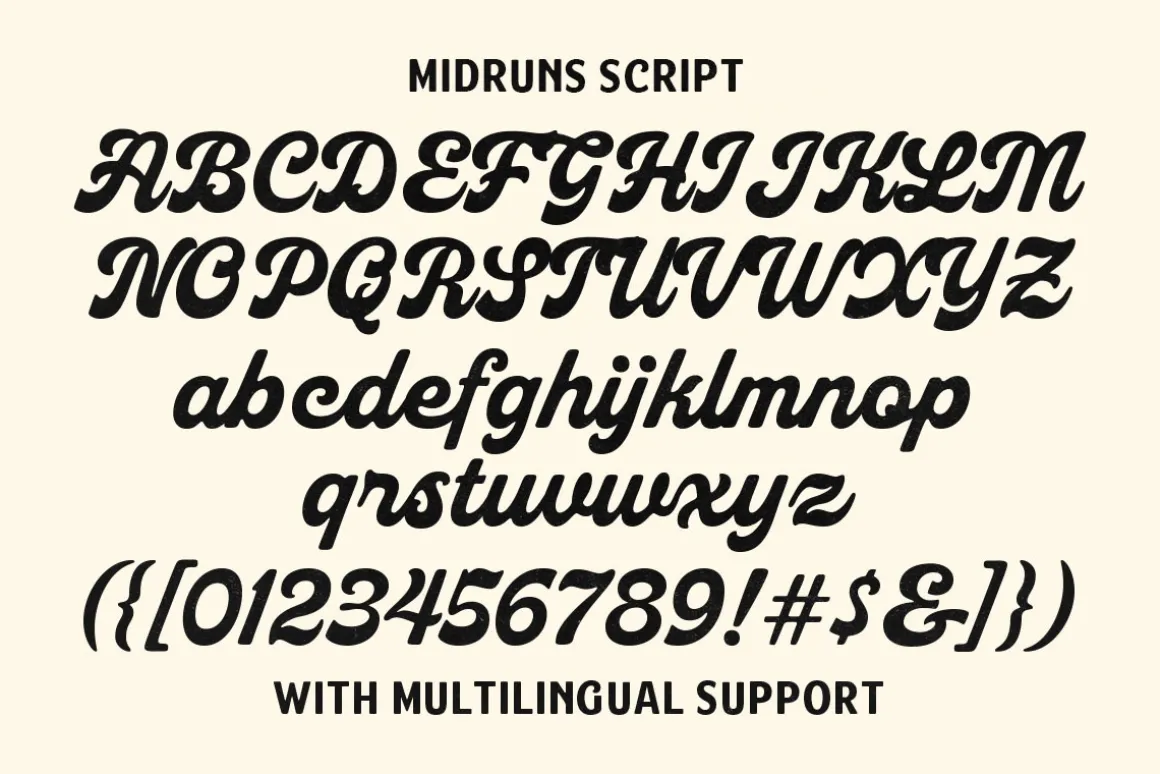 Midruns Font Duo