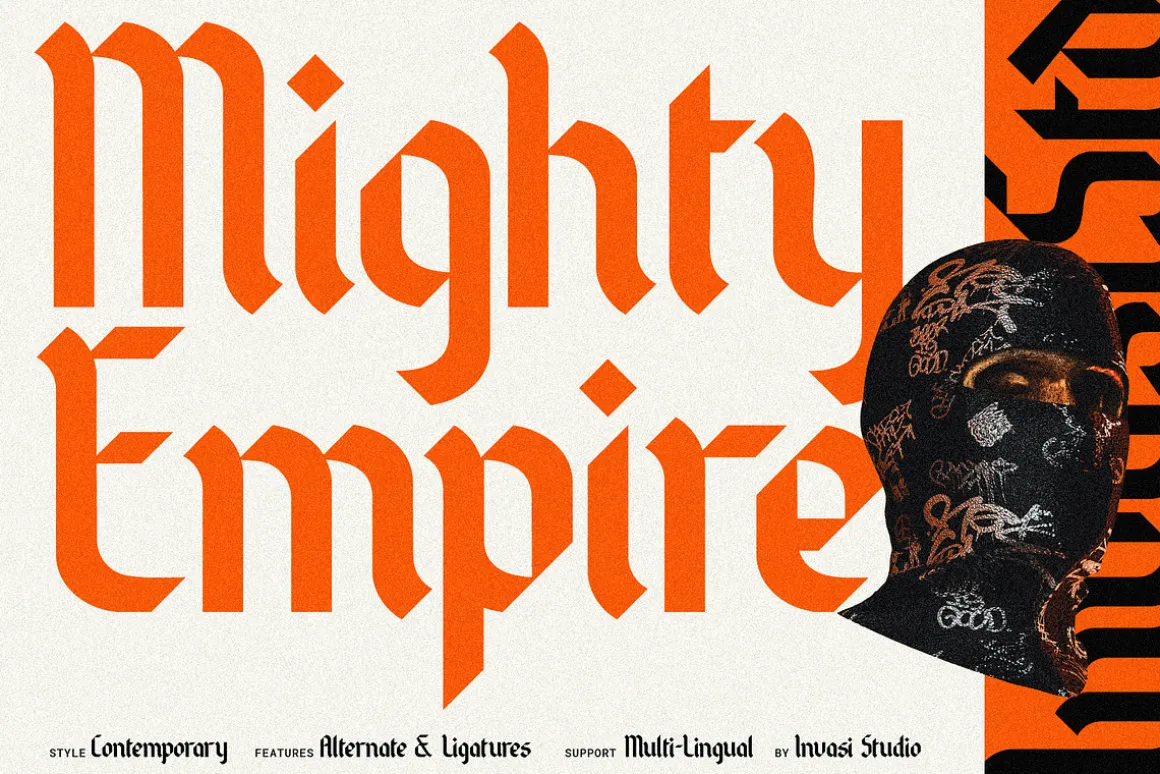Mighty Empire - Modern Blackletter