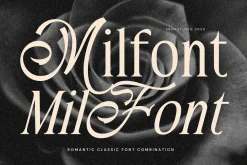 Milfont - Serif Font Combination