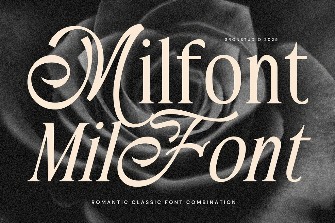 Milfont - Serif Font Combination