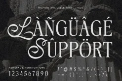 Milfont - Serif Font Combination