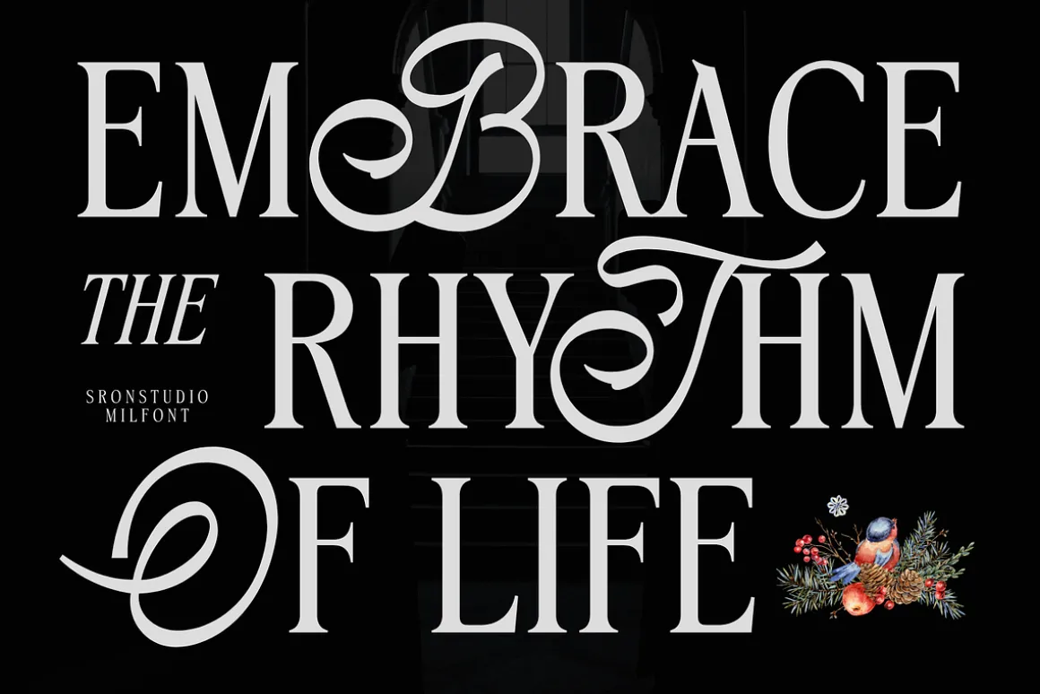 Milfont - Serif Font Combination