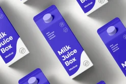 Milk Box Mock-up
