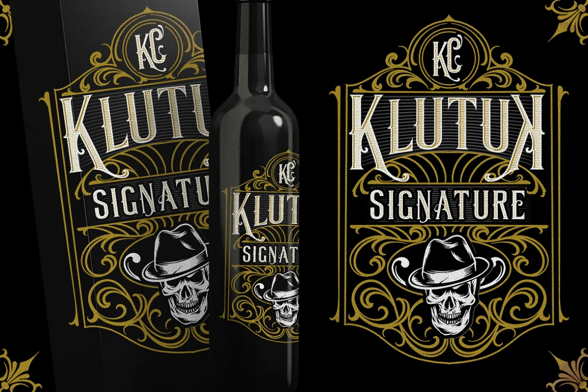 MILWAUKES victorian blackletter