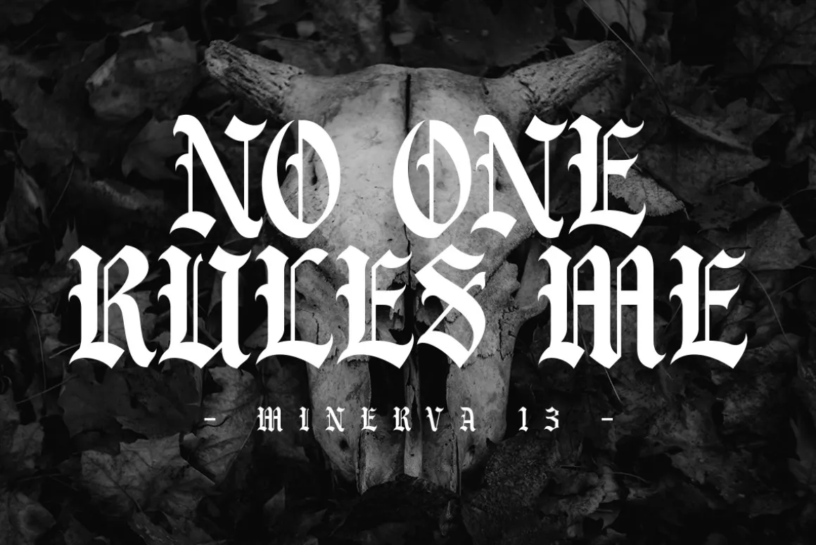 Minerva | Blackletter Font