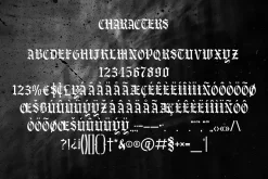 Minerva | Blackletter Font