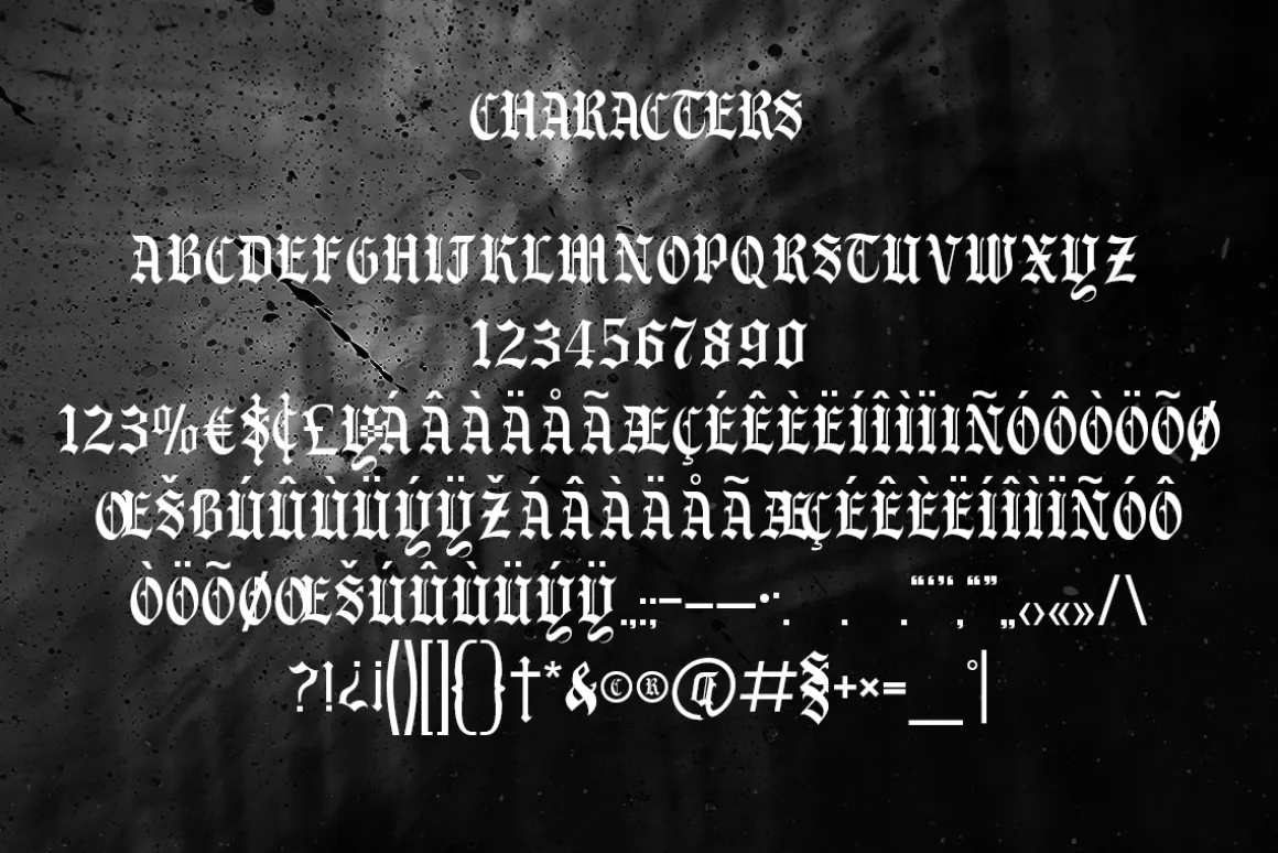 Minerva | Blackletter Font