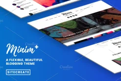 Minim+ - A Flexible & Beautiful Blog