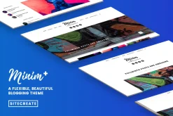 Minim+ - A Flexible & Beautiful Blog