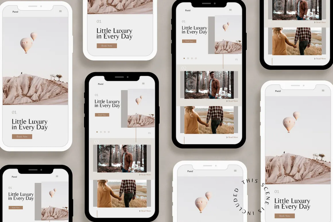 Minimal Modern Device Mockups