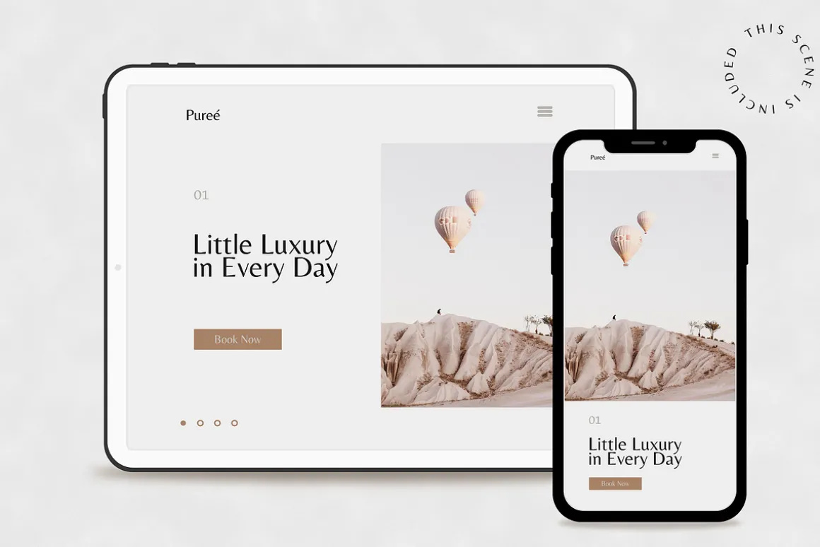 Minimal Modern Device Mockups