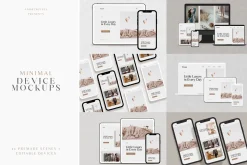 Minimal Modern Device Mockups