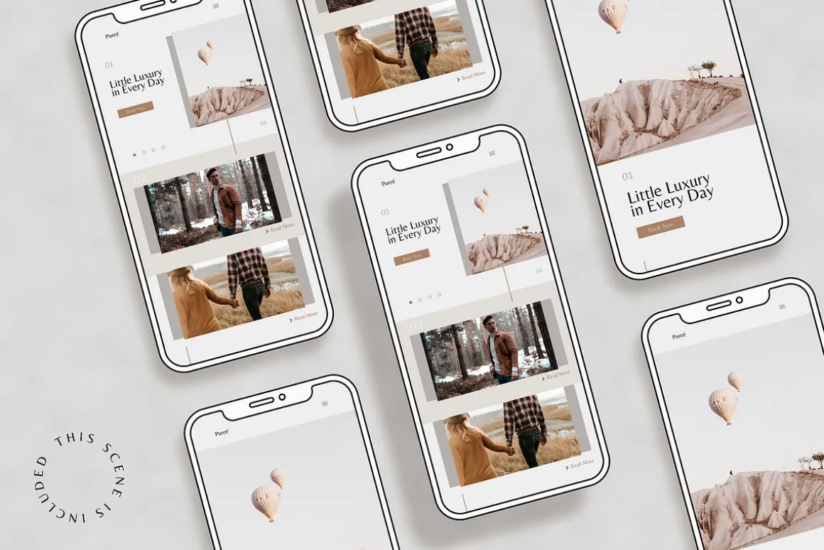 Minimal Modern Device Mockups