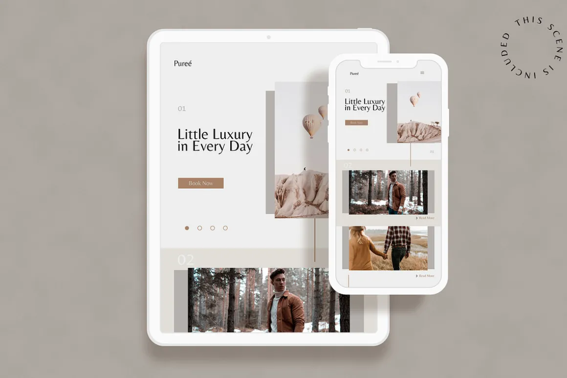 Minimal Modern Device Mockups