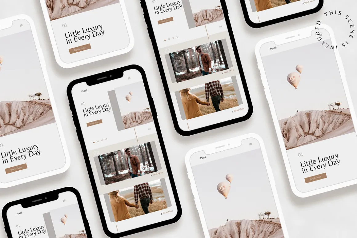 Minimal Modern Device Mockups