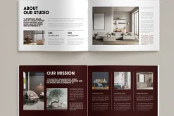 Minimal Portfolio Magazine Template