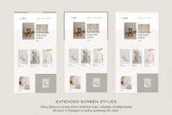 Minimal Website Mockup Scene Creator