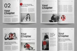 Minimal And Creative Book Layout
