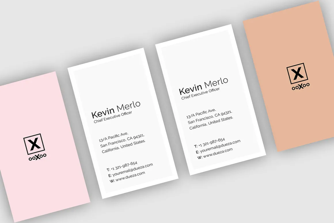 22 Minimal Business Card Templates