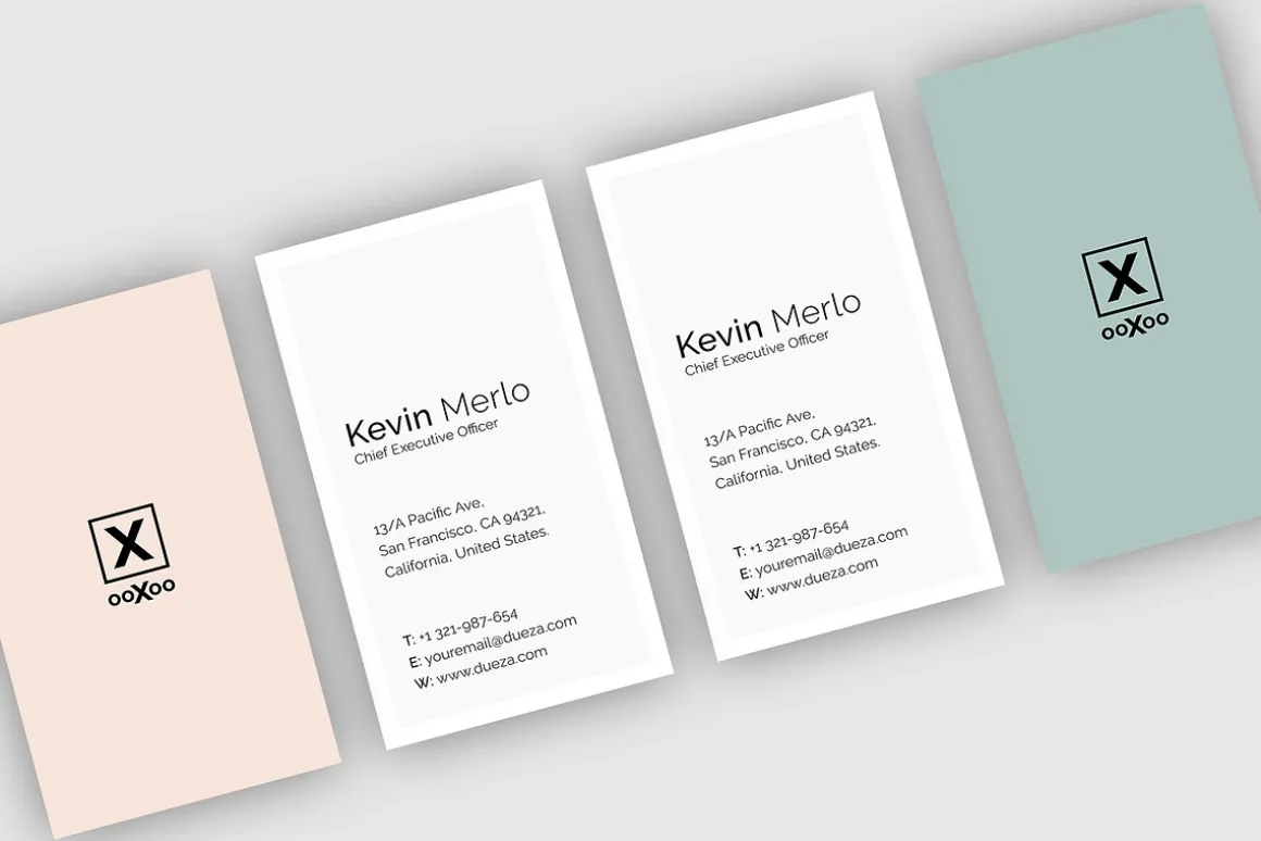 22 Minimal Business Card Templates