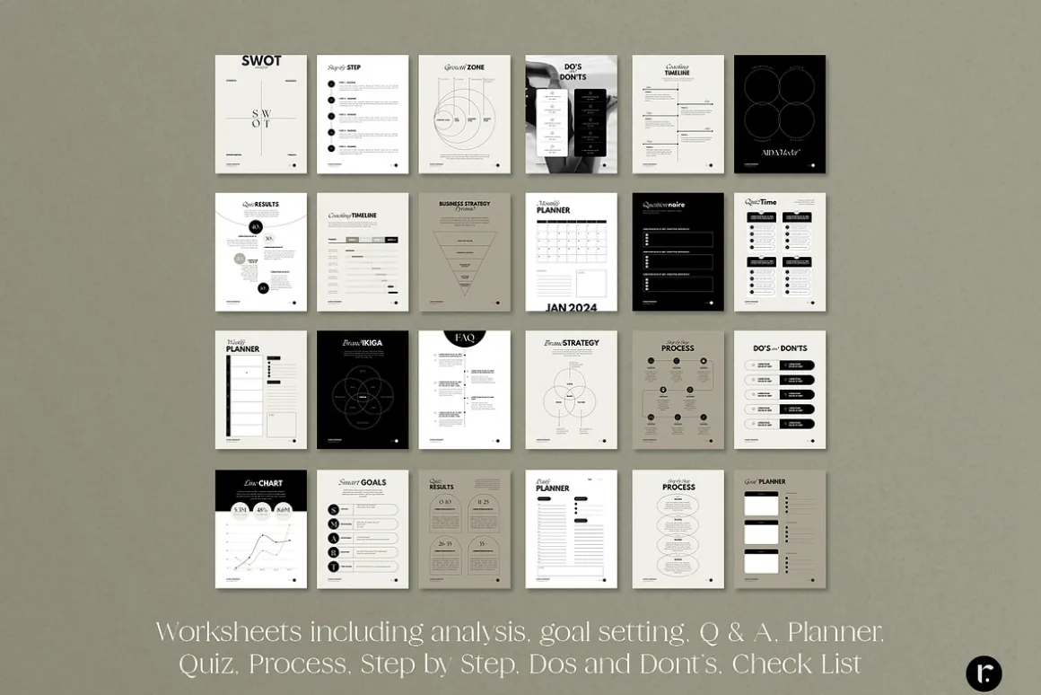 Minimal Ebook Template Canva