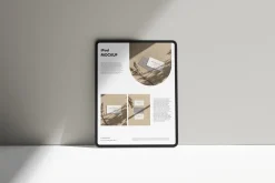 Minimal iPad Mockup