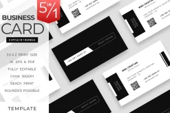 Minimalish Business Card - V.43