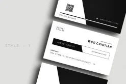 Minimalish Business Card - V.43
