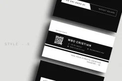 Minimalish Business Card - V.43