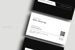 Minimalish Business Card - V.43