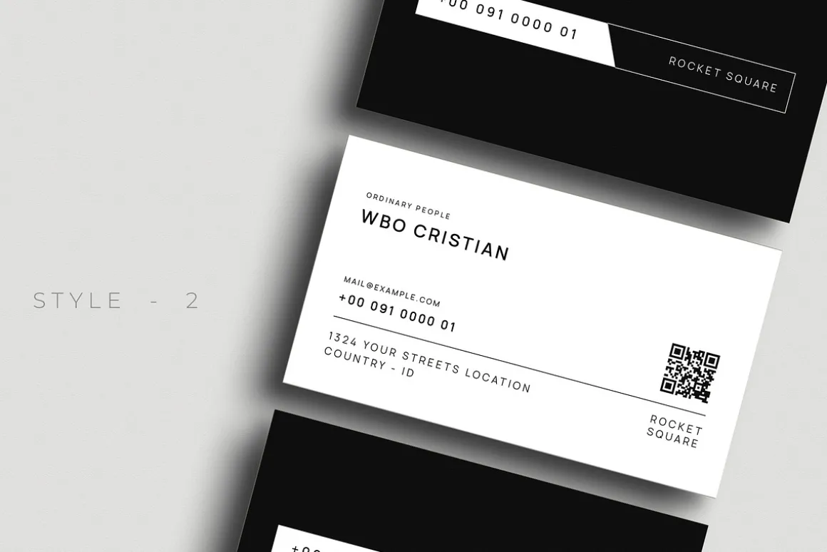 Minimalish Business Card - V.43
