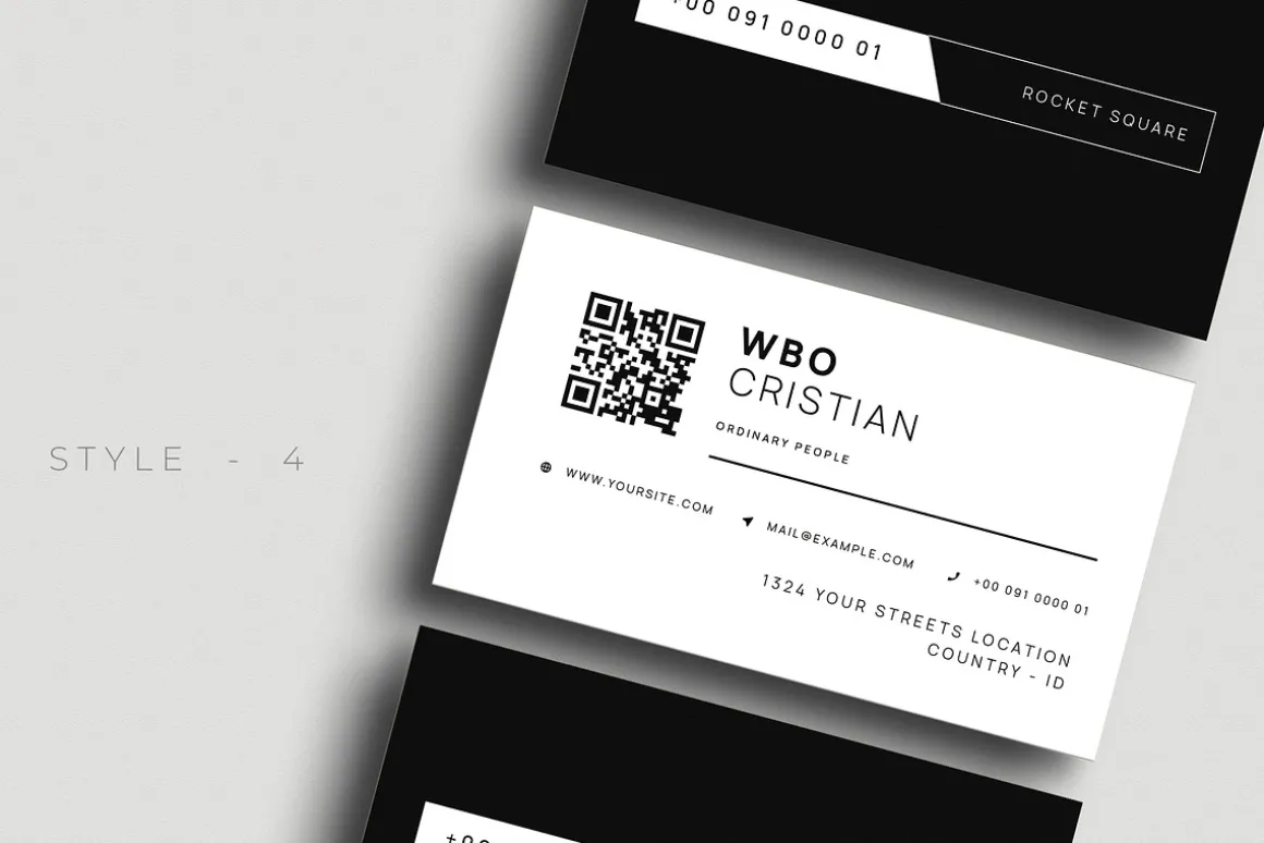 Minimalish Business Card - V.43