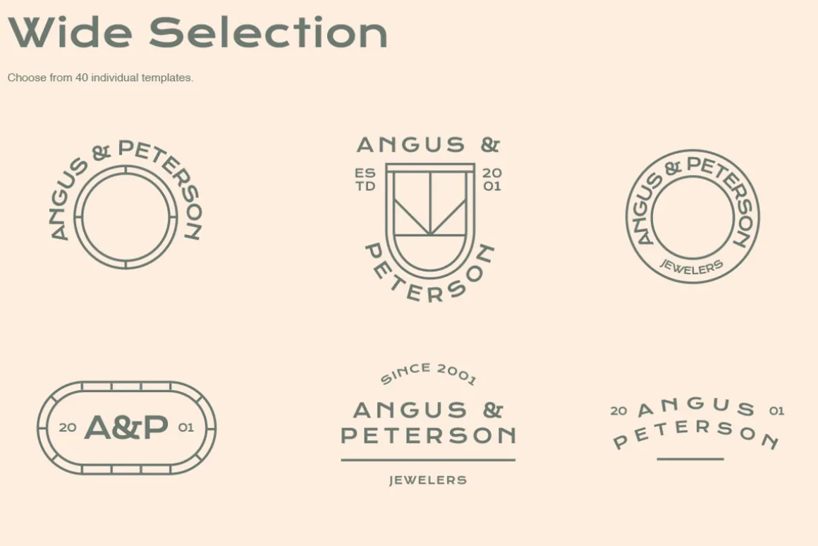 Minimalist Logo Templates