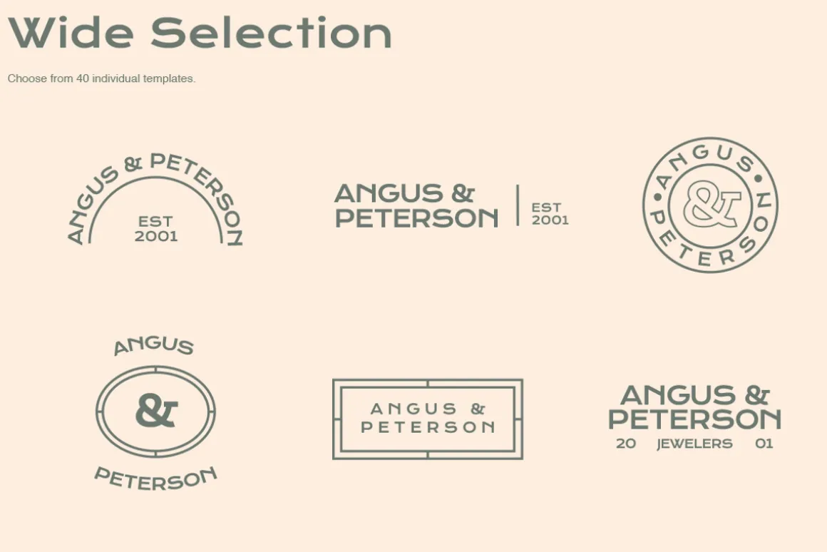 Minimalist Logo Templates