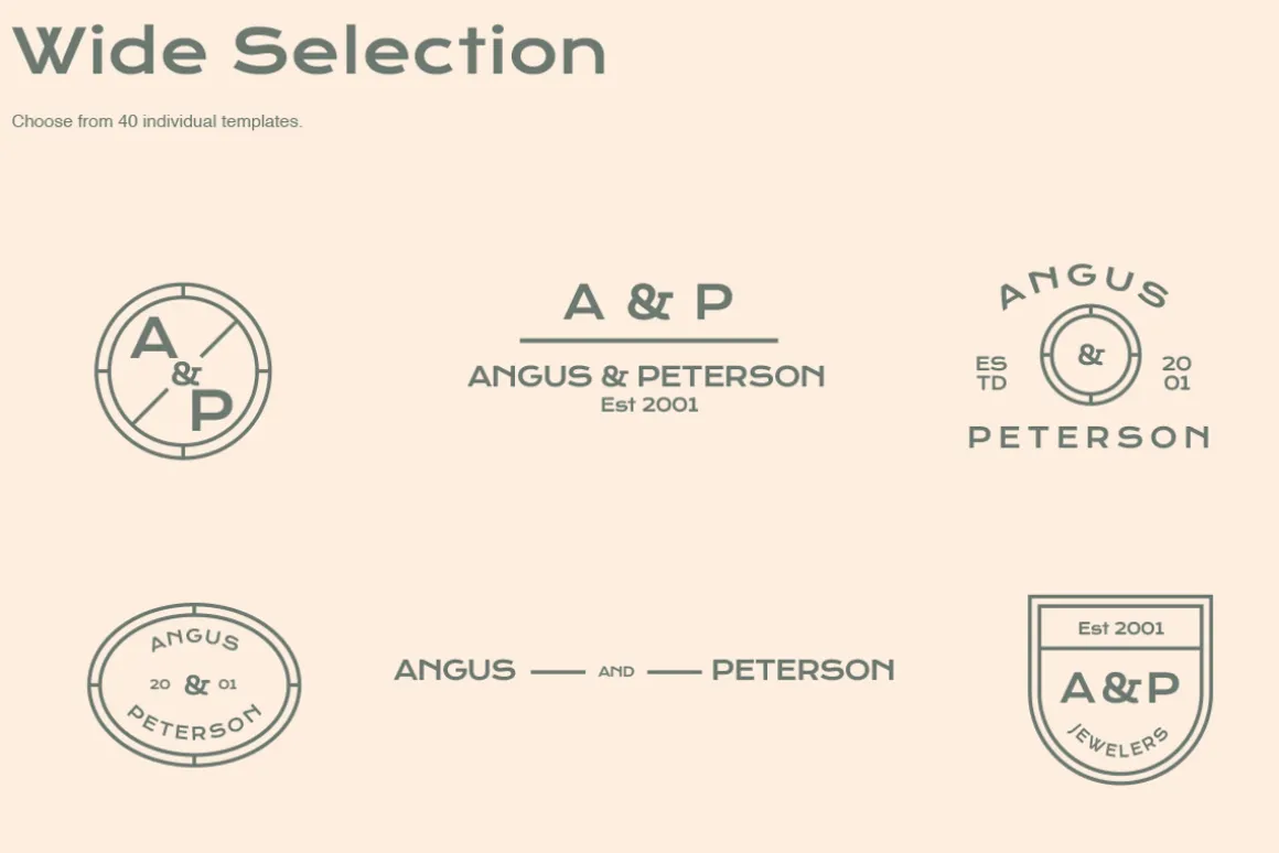 Minimalist Logo Templates