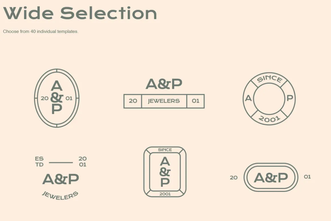 Minimalist Logo Templates