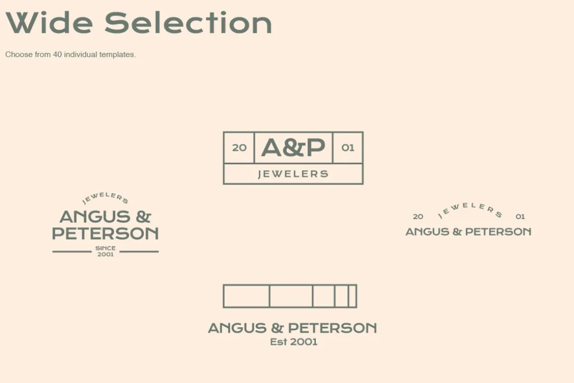 Minimalist Logo Templates