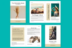 Minimalist E-Book Workbook Template