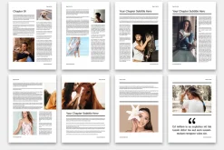 Minimalist E-Book Workbook Template