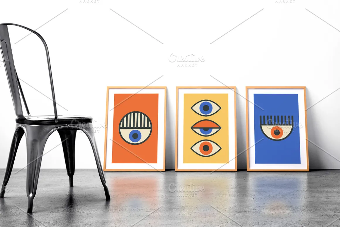 16 Minimalist Geometric Posters