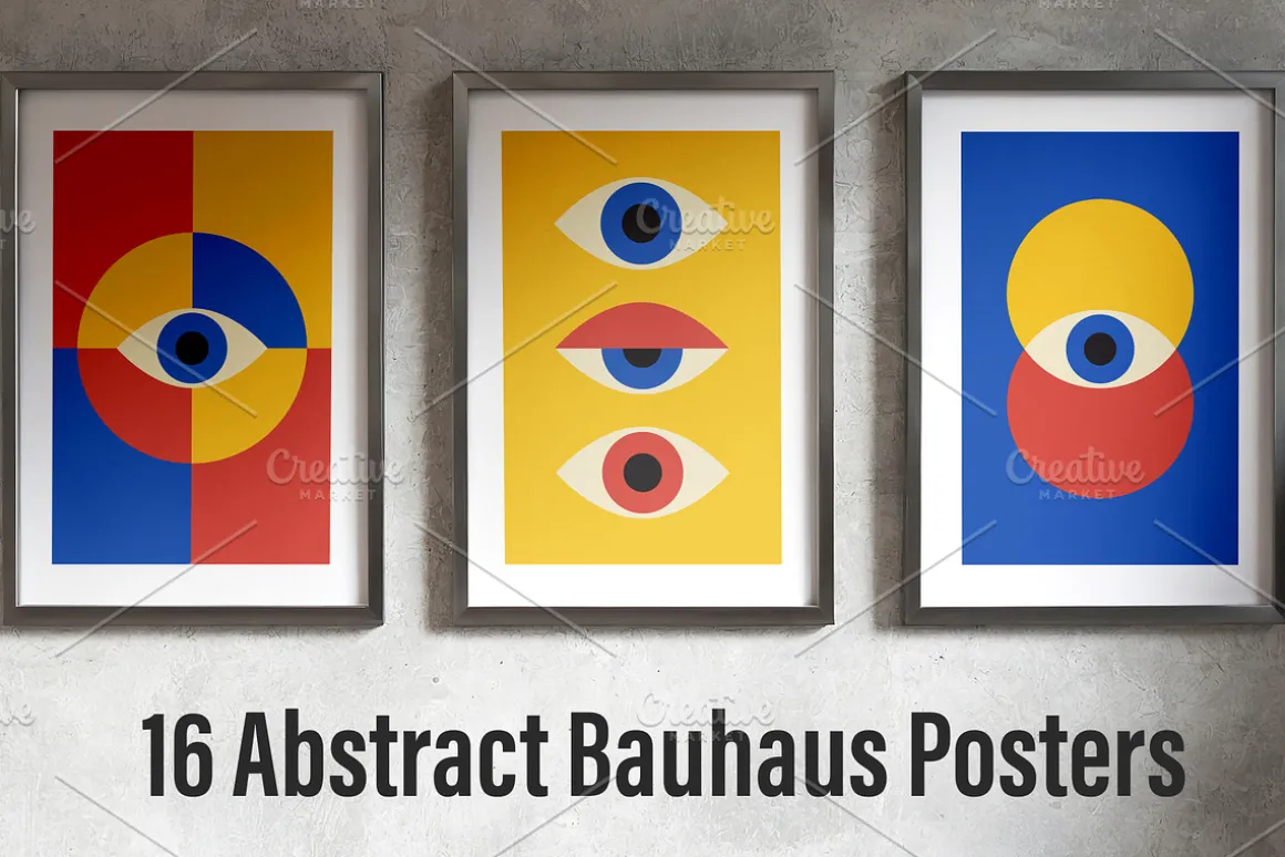16 Minimalist Geometric Posters