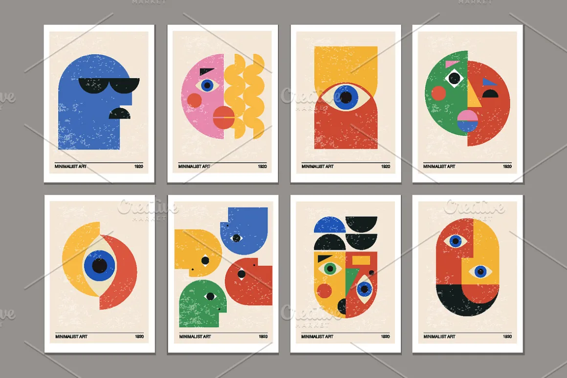 16 Minimalist Geometric Posters