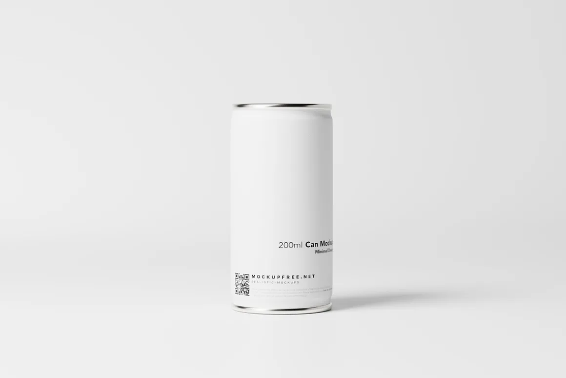 Minimalistic Aluminum Can Mockups