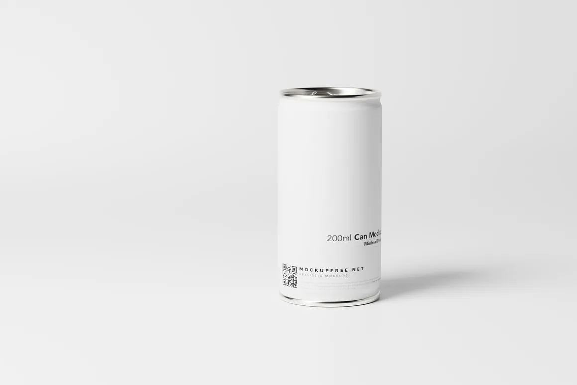 Minimalistic Aluminum Can Mockups