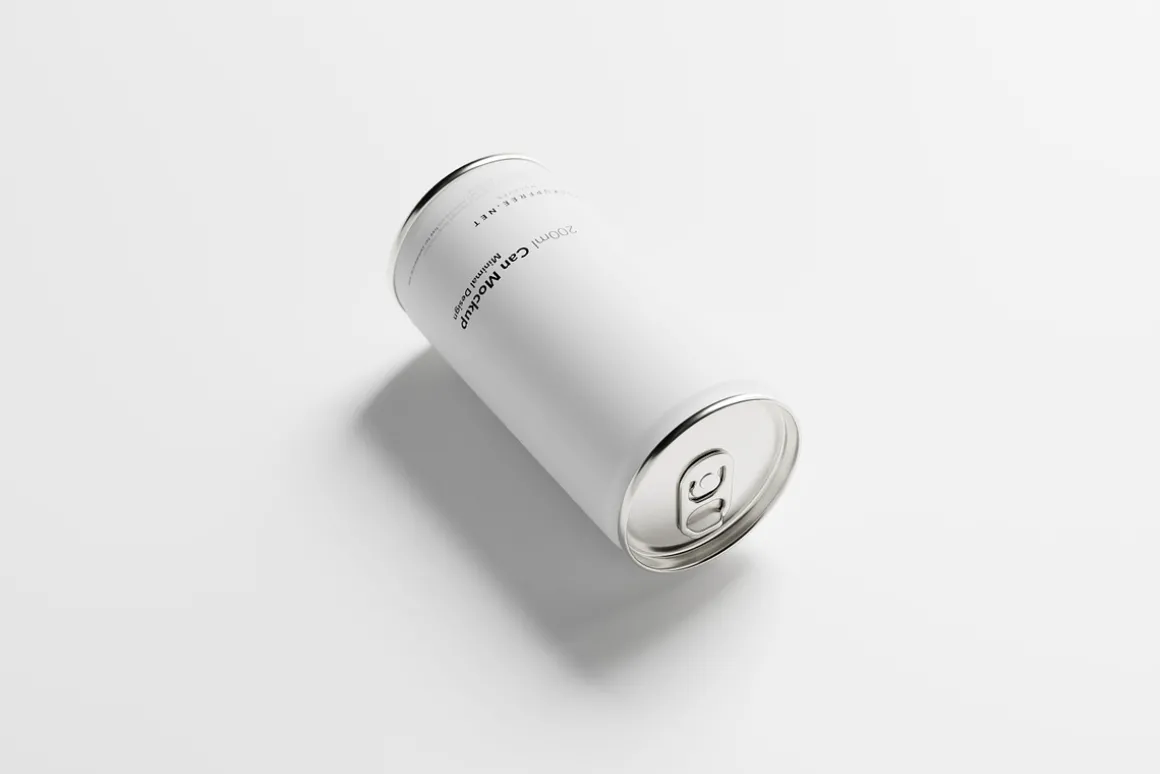 Minimalistic Aluminum Can Mockups