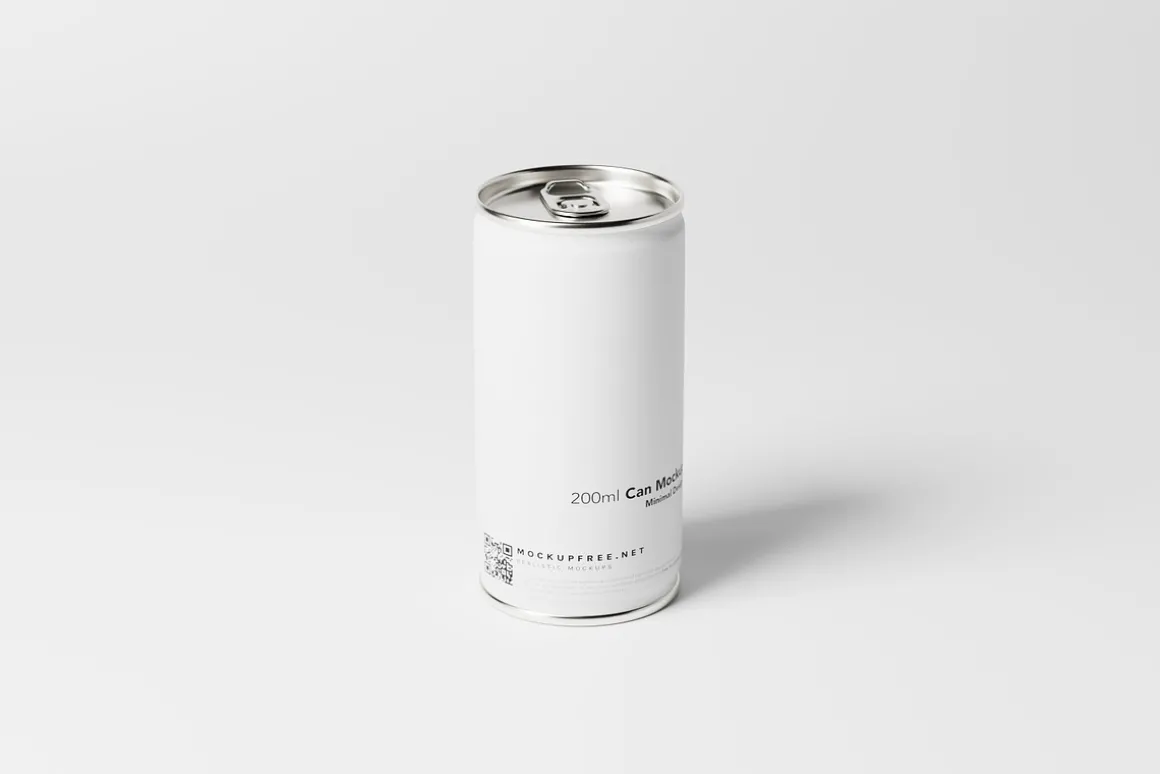 Minimalistic Aluminum Can Mockups